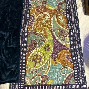 Stella velvet pillowcase with earthbound pillow, sham law of two rare find